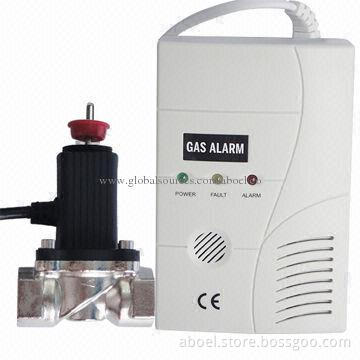 Natural LPG Gas Detector, EN50194 with Auto Shut-off Solenoid Valve
